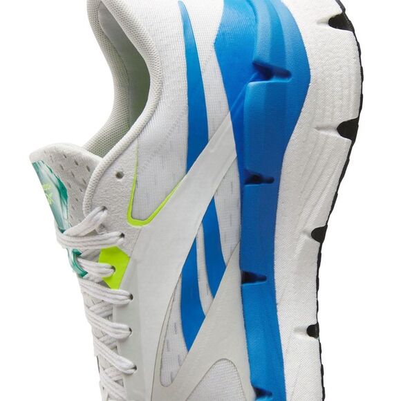Reebok Mens FloatZig Symmetros Sneakers / White/Yellow